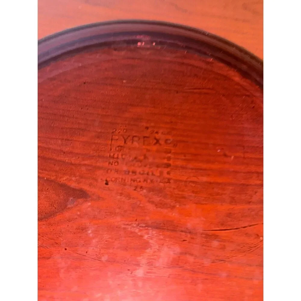 Vintage PYREX Amethyst Purple Scalloped 9.5